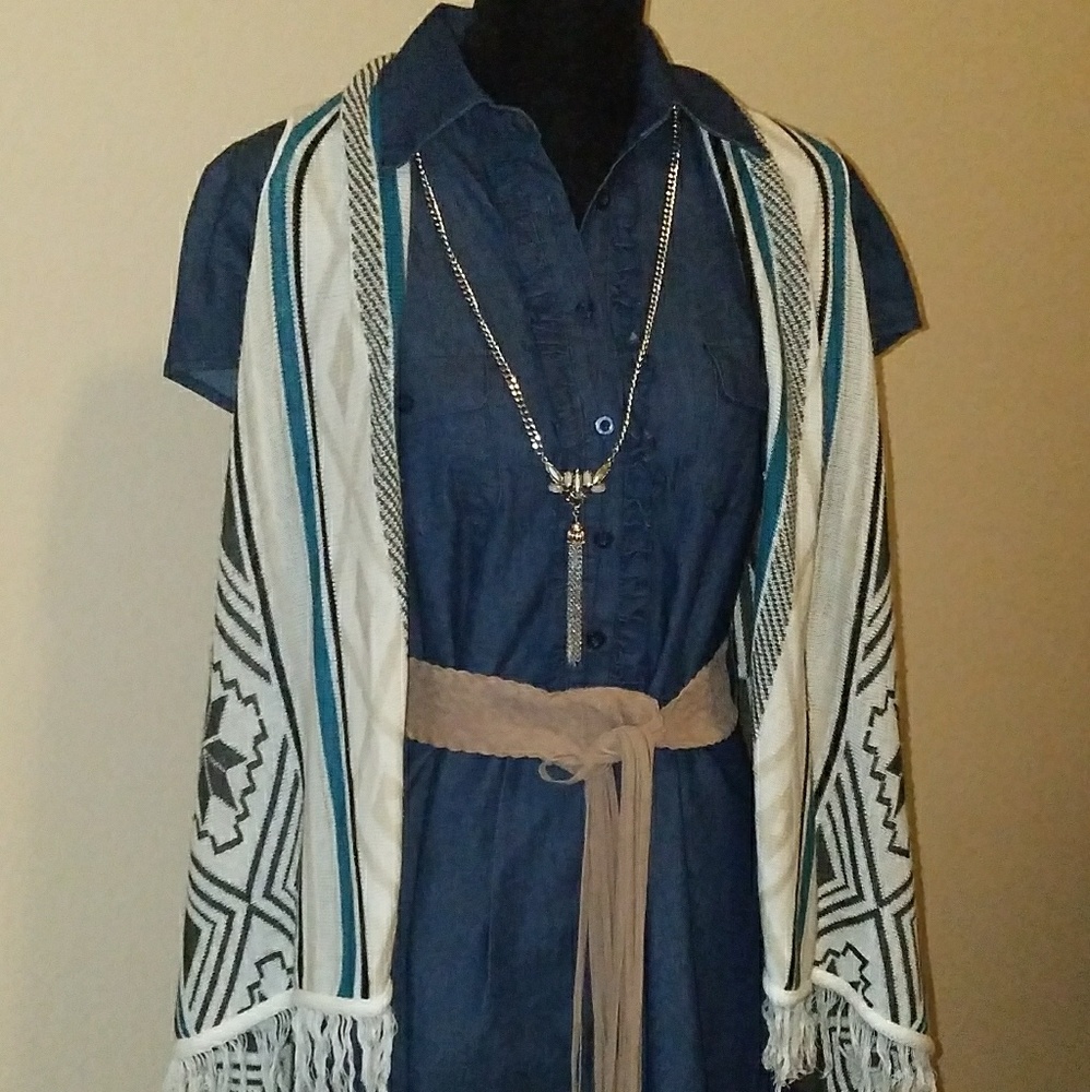 Everyday Chic Denim Jean Dress